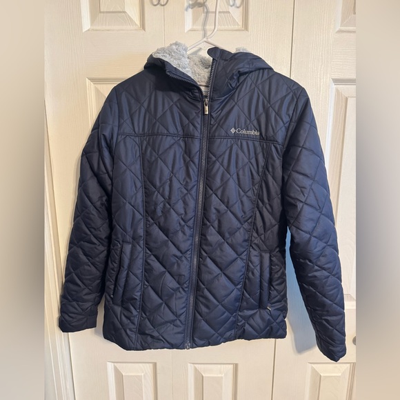 Columbia Sportswear women’s medium winter coat jacket blue - Picture 1 of 6